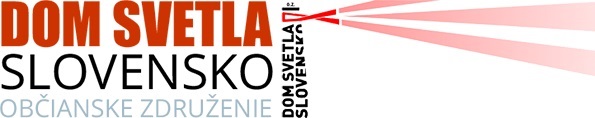 Logo van de burgervereniging Dom svetla Slovensko