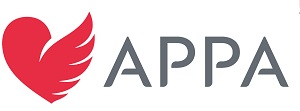 Logo van de organisatie APPA, Associatie voor hulp APPA, een van de grootste liefdadigheidsinstellingen in Slowakije.