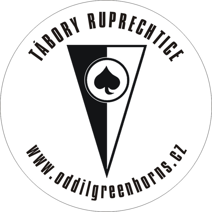 Logo voor de kampen Ruprechtice, georganiseerd door de afdeling Greenhorns.