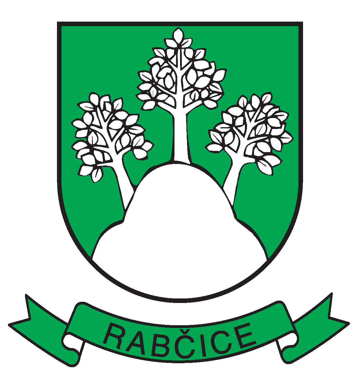 Wapenschild van de gemeente Rabčice