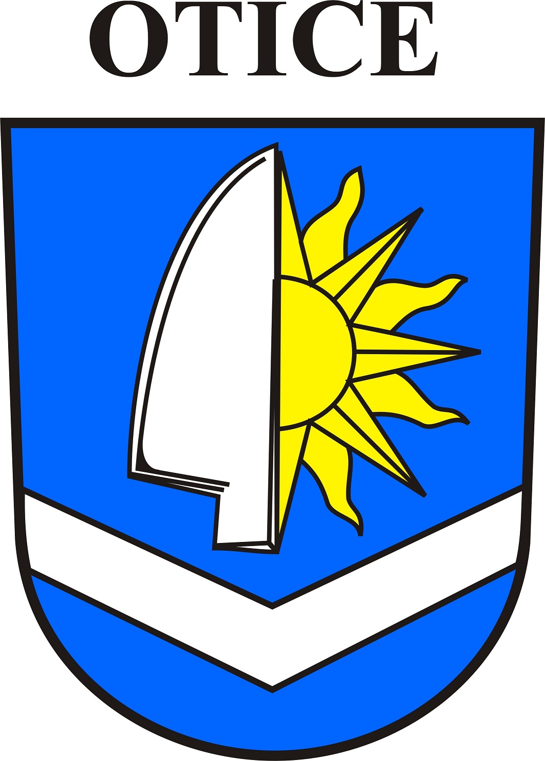 Wapenschild van de gemeente Otice